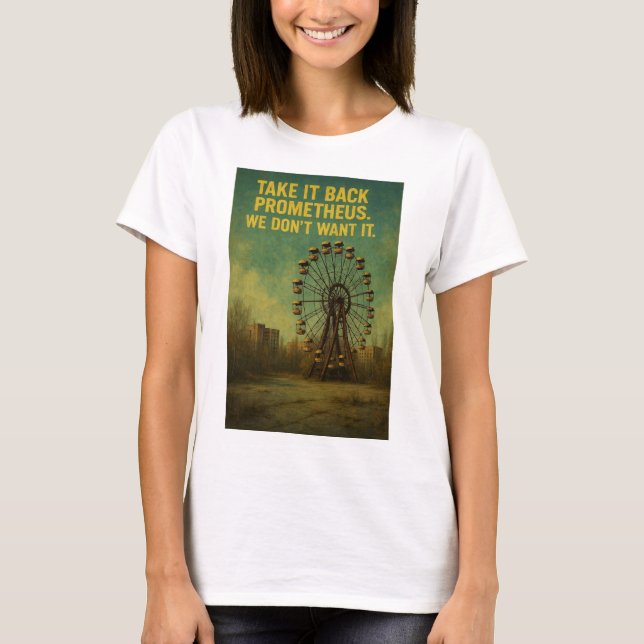 Camiseta Consequências do Reator 4 (Frente)