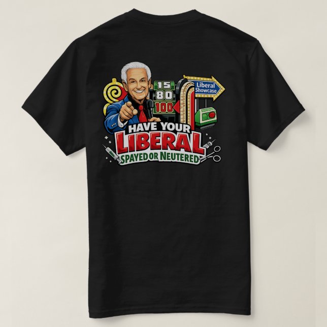 Camiseta Conserta Seus Liberais (Verso do Design)