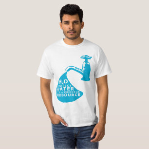 Camiseta Conservação da água