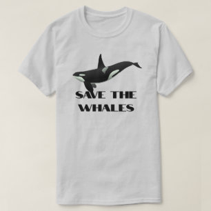Camiseta Conservação da Baleia Assassina