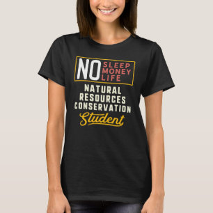 Camiseta Conservação dos Recursos Naturais Grande Estudo