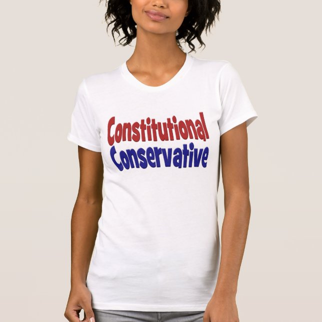 Camiseta Conservador Constitucional (Frente)