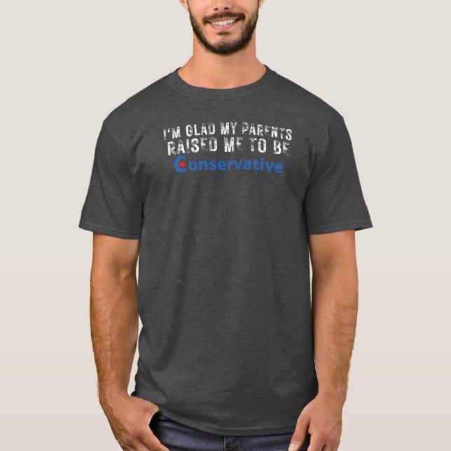 Camiseta Conservador criado | Humor político canadiano (Frente)
