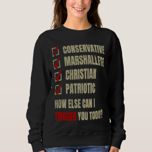 Camiseta Conservador Cristão Patriótico Marshalês