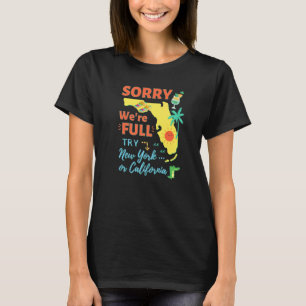 Camiseta Conservador da Flórida Fl Residente Nativo Estamos
