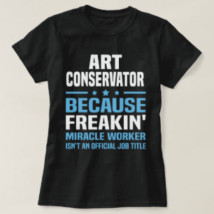 Camiseta Conservador de Arte