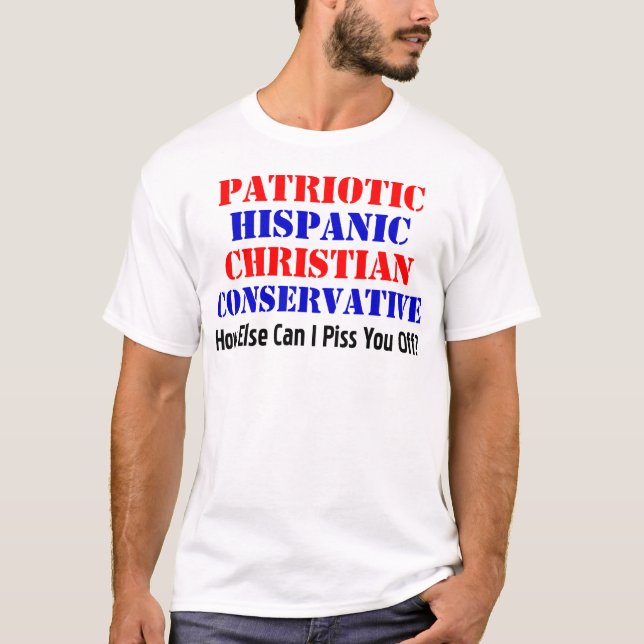 Camiseta Conservador latino-americano! (Frente)