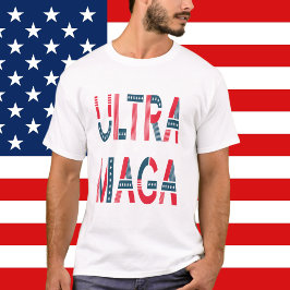 Camiseta Conservador Republicano Patriótico Ultra MAGA Trum
