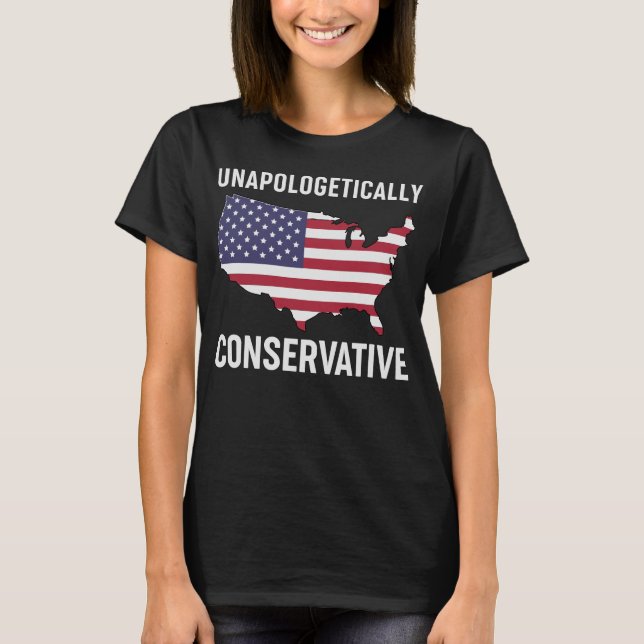 Camiseta Conservador sem desculpas (Frente)