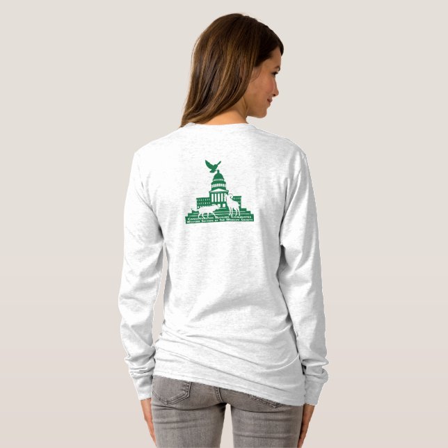 Camiseta Conservation Affairs Committee Logo Long Sleeve (Parte Traseira Completa)