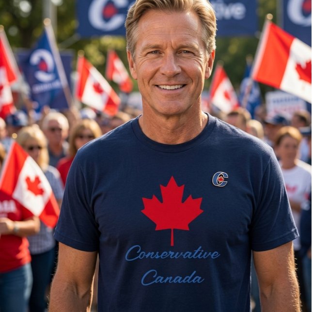 Camiseta Conservative Canada (Criador carregado)