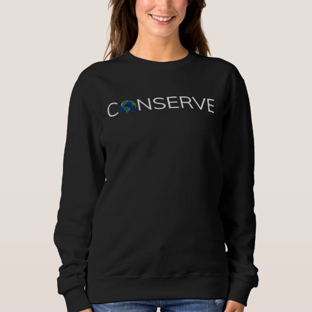 Camiseta Conserve o Planeta Terra (Frente)