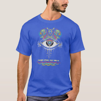 Camiseta Considere abrir seu terceiro olho
