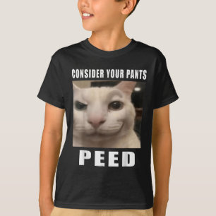 Camiseta Considerem Os Vossos Homens De Bobo De Gato De Cal