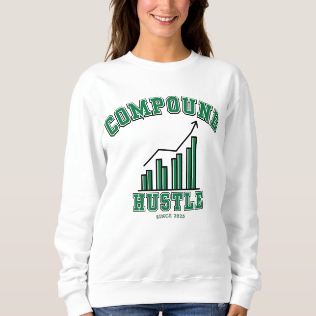 Camiseta Consistência Disciplina Composta de Hustle Sobre C (Frente)