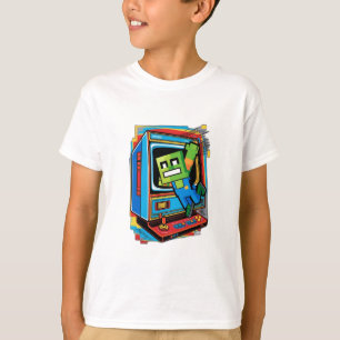Camiseta Consola de jogos retrorreflectores