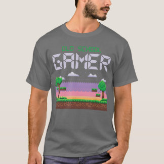 Camiseta Consola de Vídeo Games Geek Gamer Retro Antiga Esc