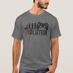 Camiseta Console de evolução para jogos Pro Best Video Game