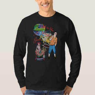 Camiseta Conspiração Em Designs Planetas Da Terra