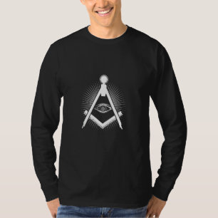 Camiseta Conspiração Freemason Mason Illuminati Circle Occa