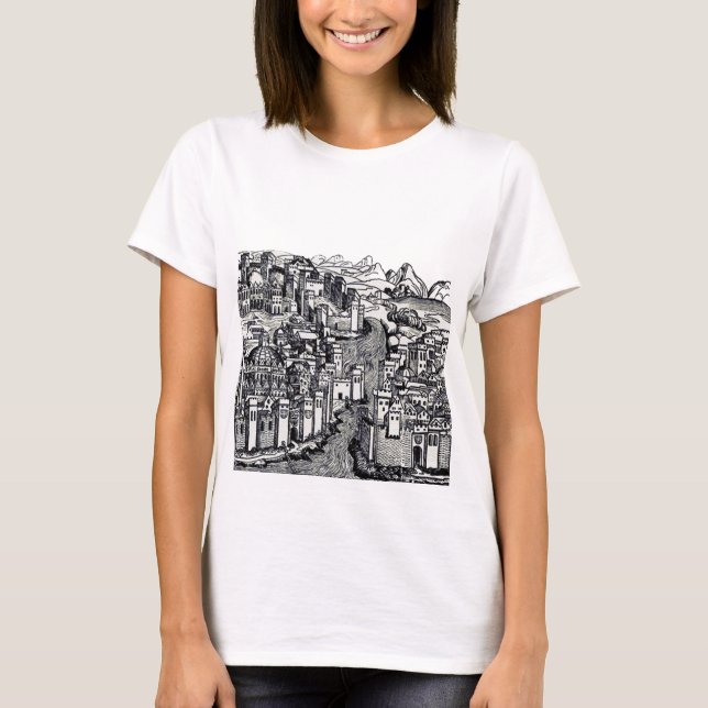 Camiseta Constantinopla capital do Império Romano (Frente)