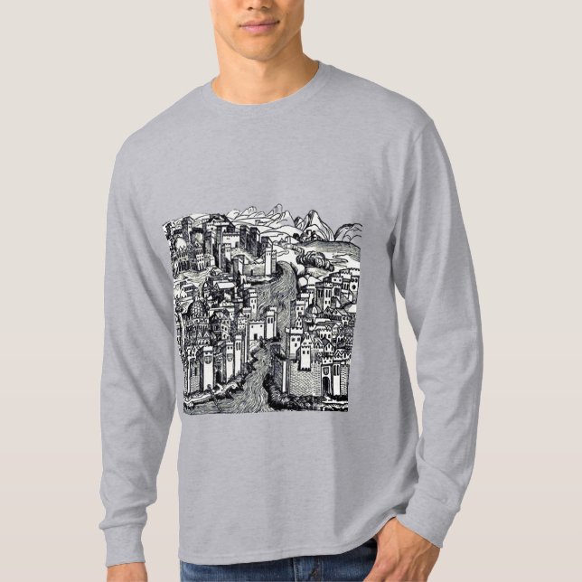 Camiseta Constantinopla capital do Império Romano (Frente)