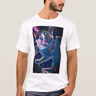 Camiseta Constelação de gatos