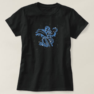 Camiseta Constelação de Virgem e Signo do Zodíaco com Estre
