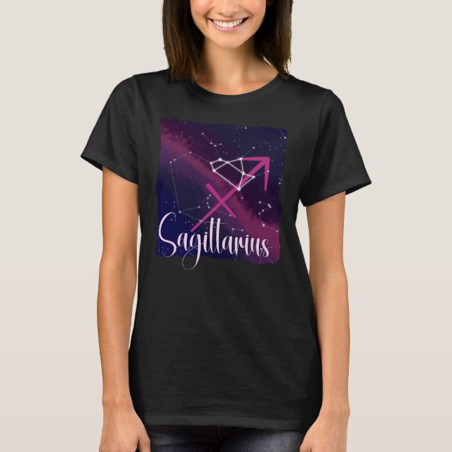 Camiseta Constelação Zodiac Sagittarius (Frente)