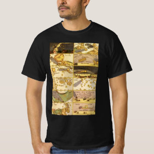 Camiseta Constelações Vintage, Astronomia Antiga & Estrelas
