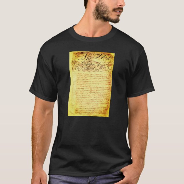 Camiseta Constituição de Vermont (1777) (Frente)