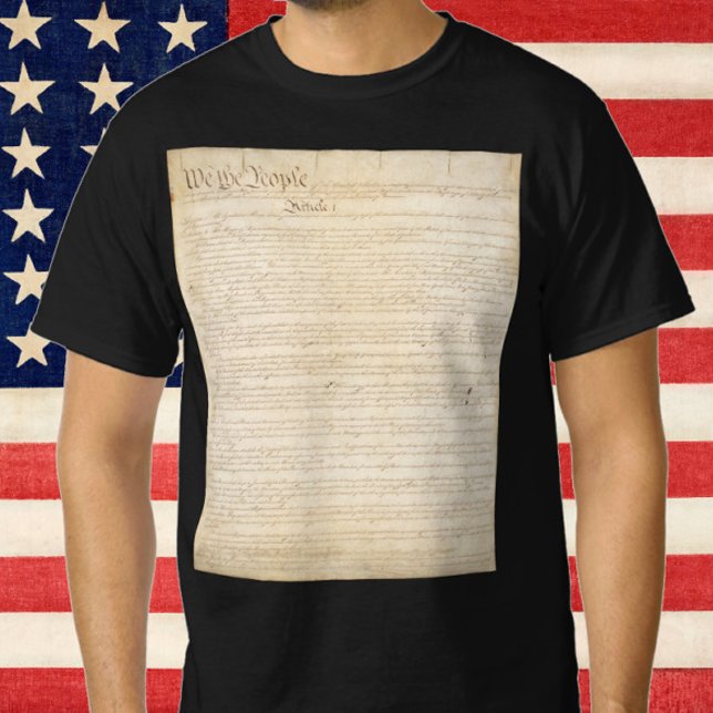 Camiseta Constituição dos Estados Unidos, Nós as Pessoas (Criador carregado)