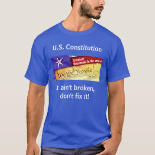 Camiseta Constituição dos EUA (escuro)