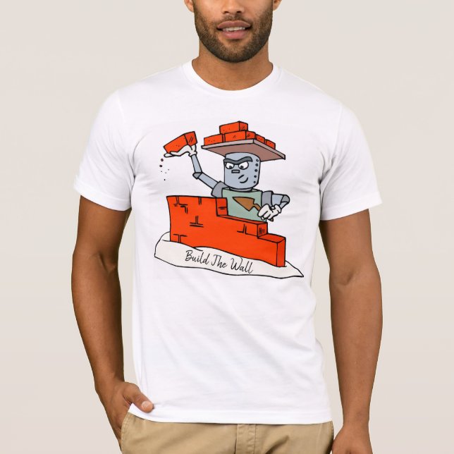 Camiseta Construa a parede (Frente)