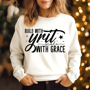Camiseta Construa com determinação, escale com graça