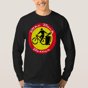 Camiseta Construa Mais Pedais De Bomba Que Gás Para Bikers 