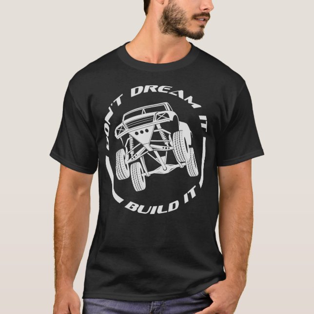Camiseta Construa-O Prerunner Baja Trophy Truck Off Road (Frente)