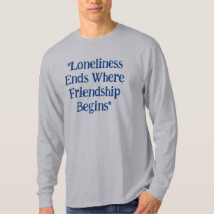 Camiseta "Construa Pontes, Crie Laços e Floresça Juntos