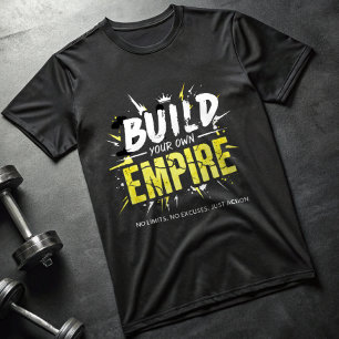 Camiseta Construa Seu Próprio Império – Motivacion