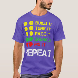 Camiseta Construa Ti Ajuste Race E Quebre-O Corrige-O E Rep