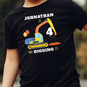 Camiseta Construção 4º aniversário