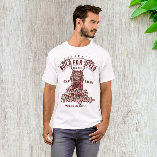 Camiseta Construção Autêntica Para Velocidade
