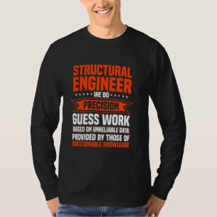 Camiseta Construção Civil De Engenheiros Estruturais En