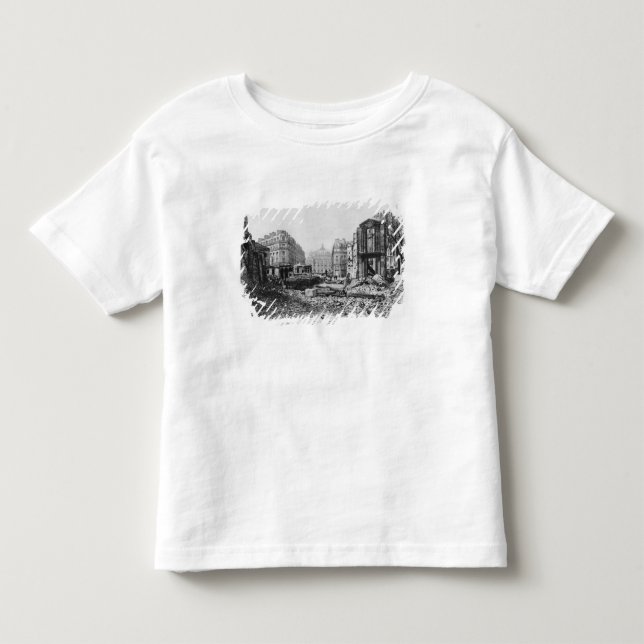 Camiseta Construção da avenida de l'Opera 2 (Frente)