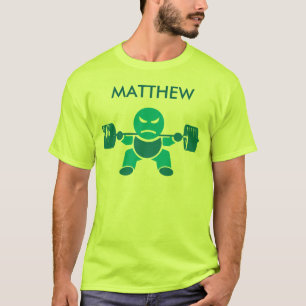 Camiseta Construção de aves, ginástica, elevação e Malhação