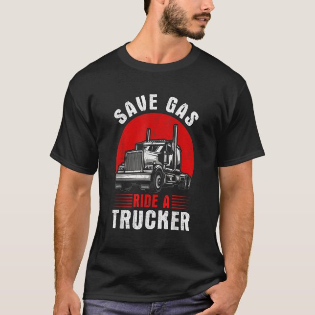 Camiseta Construção De Condutores De Caminhões (Frente)