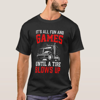 Camiseta Construção De Condutores De Caminhões