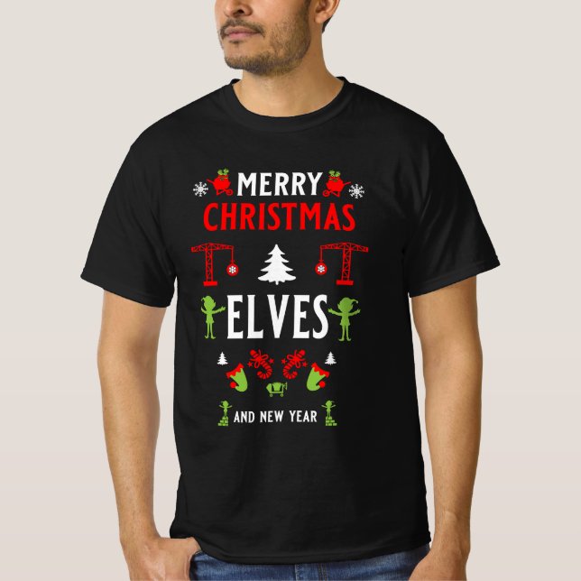 Camiseta Construção de Construção de Construção Feia (Frente)