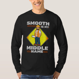 Camiseta Construção de construtor de acabador de betão B
