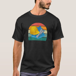 Camiseta Construção de Diploma do Foreman Metal Worker